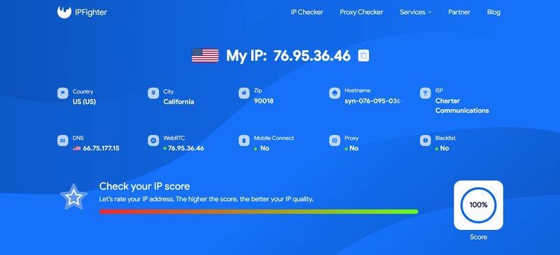 proxysio review ipfighter test