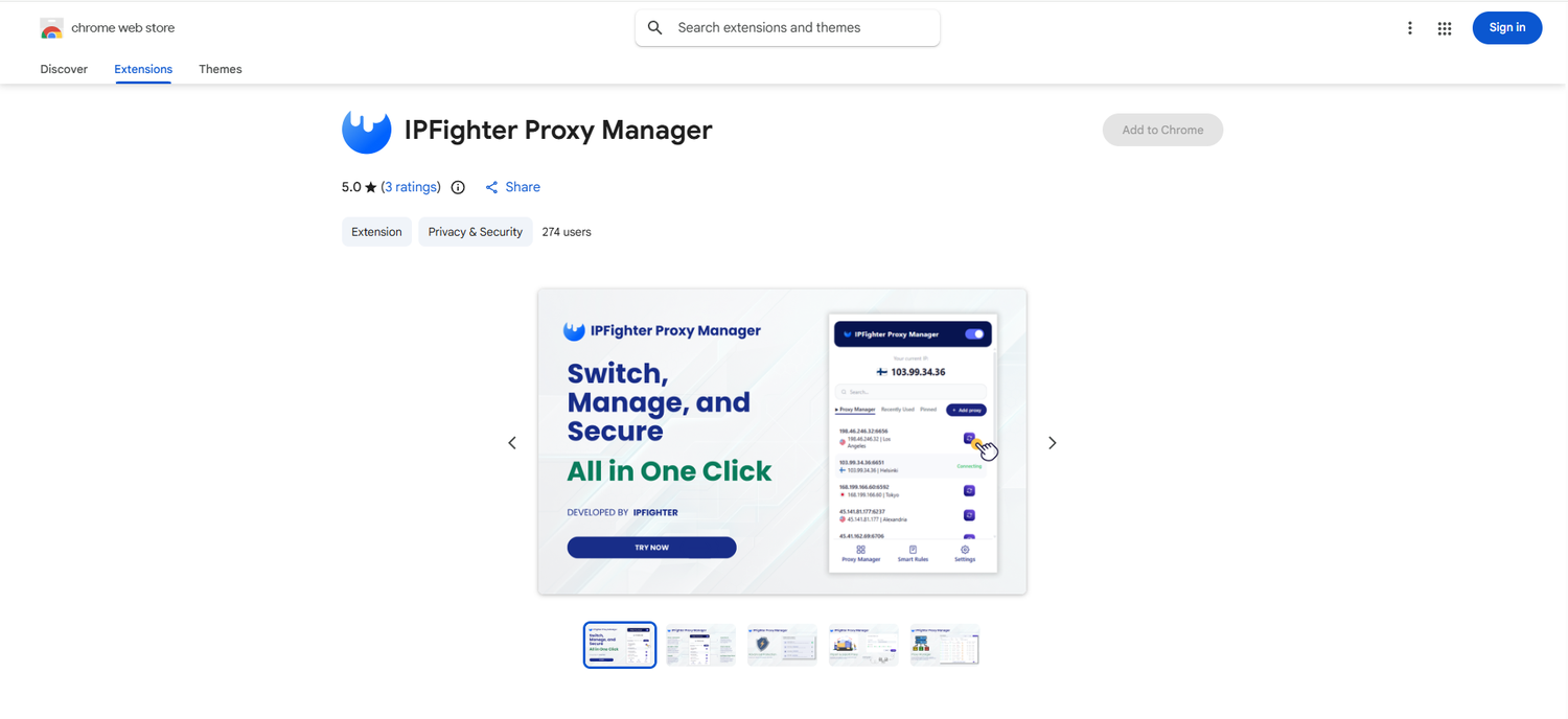 proxywing review - ipfighter proxy manager