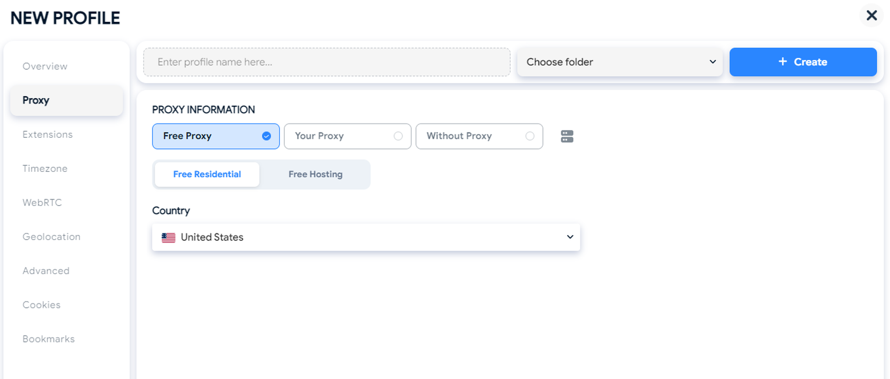 Hidemyacc review - proxy configuration