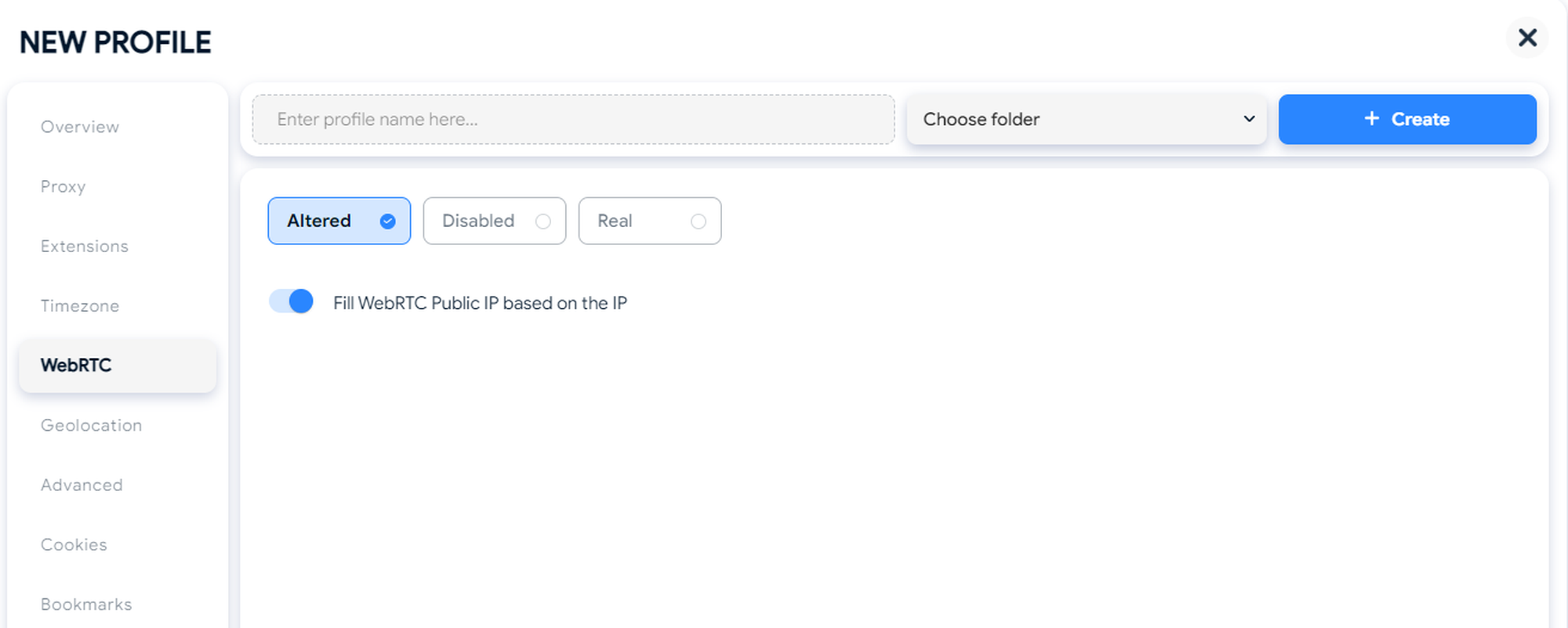 Hidemyacc review - managing webrtc