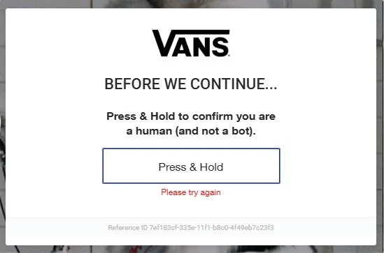 before we continue press - hold the button