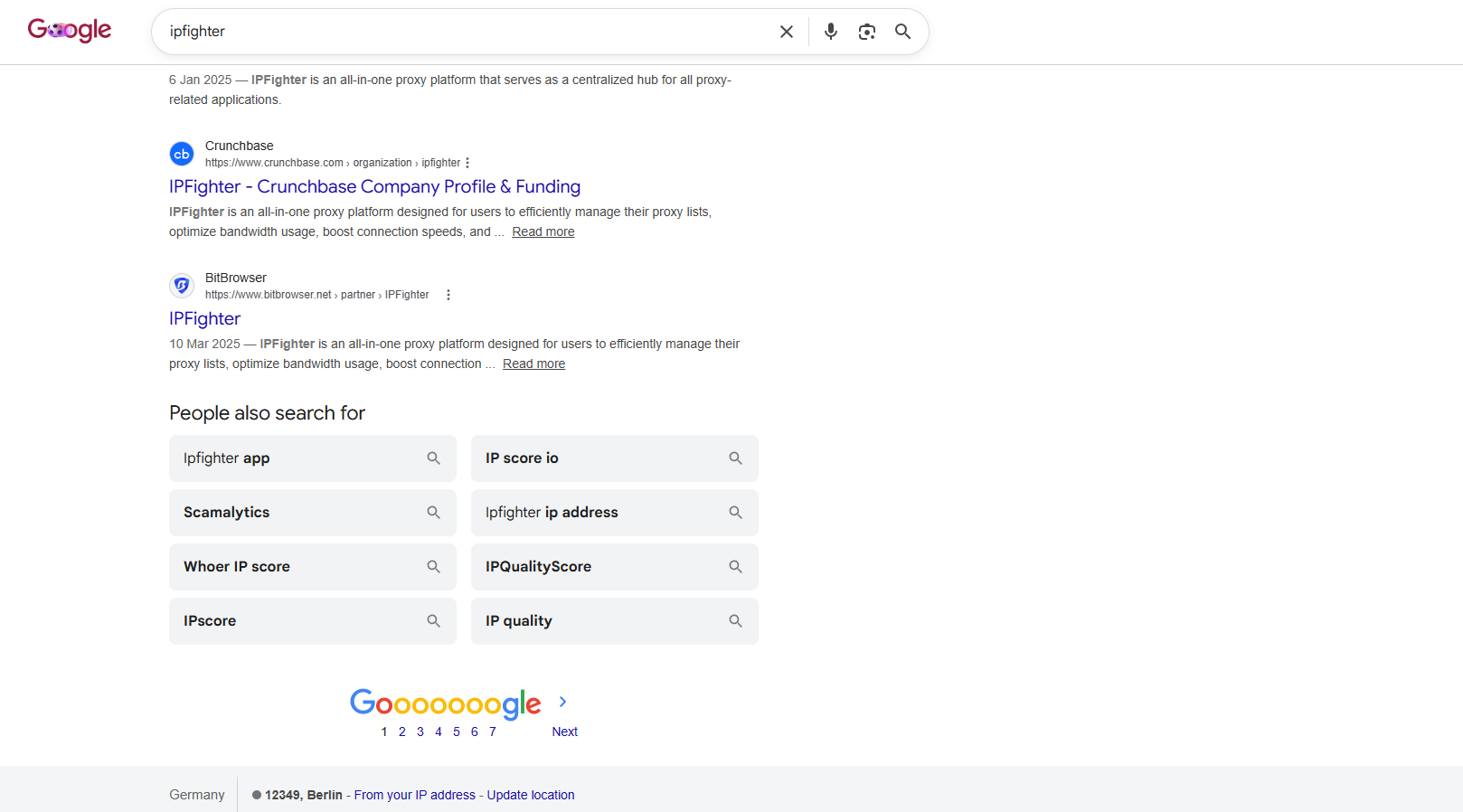 byteful review - Check on the Google search bar