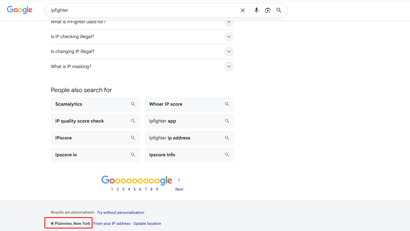 simplynode review - Check on the Google search bar