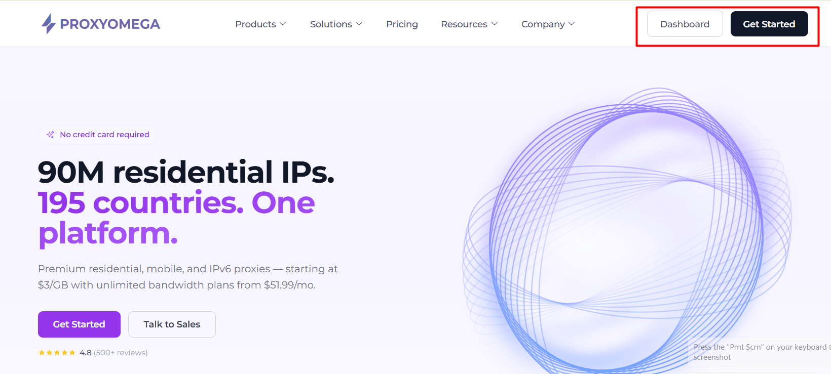 proxyomega review - register or log in