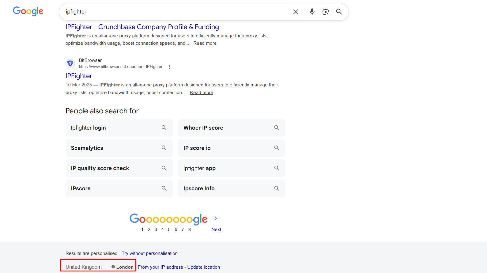 simplynode review - Check on the Google search bar