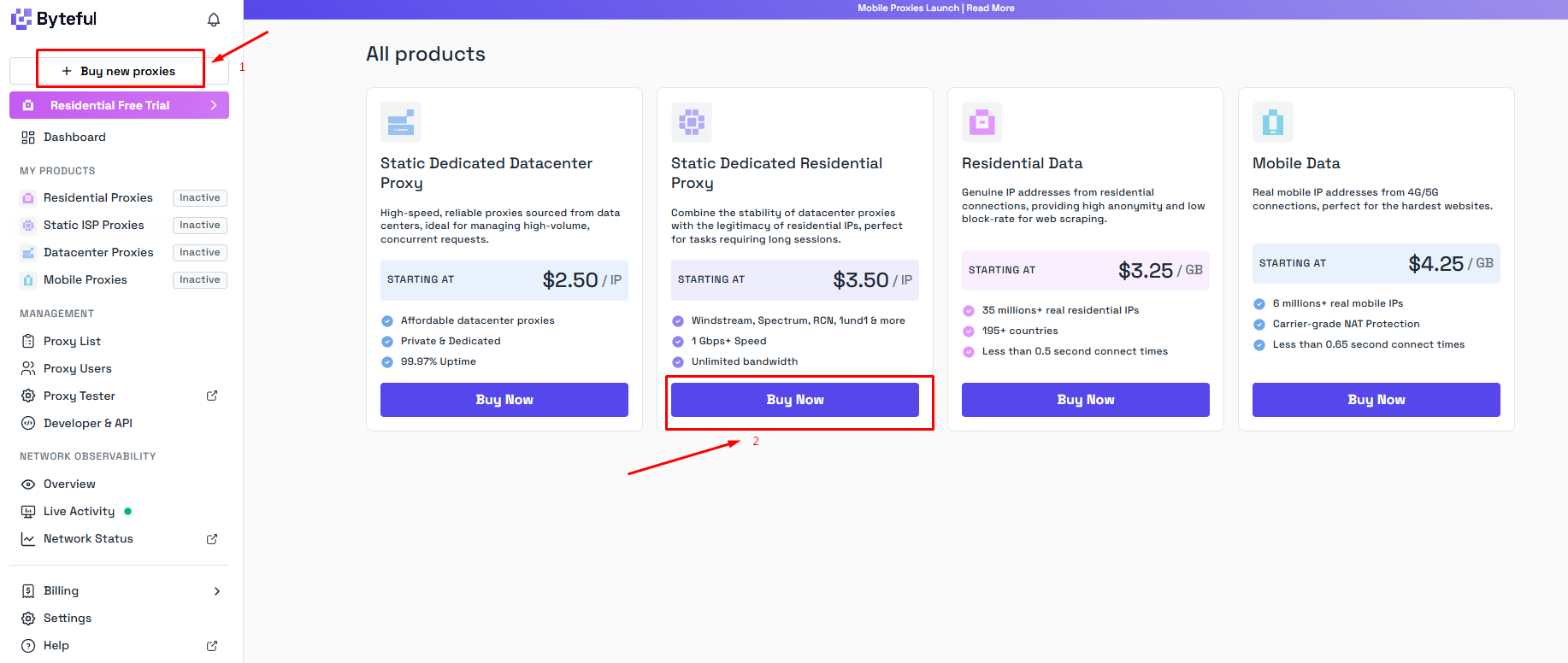 byteful review - Choose your proxy