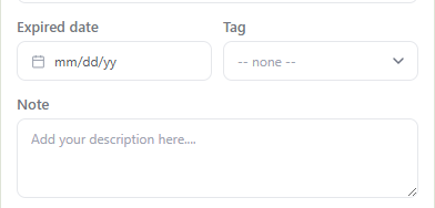 ipfighter proxy manager extension - add expired date date or note