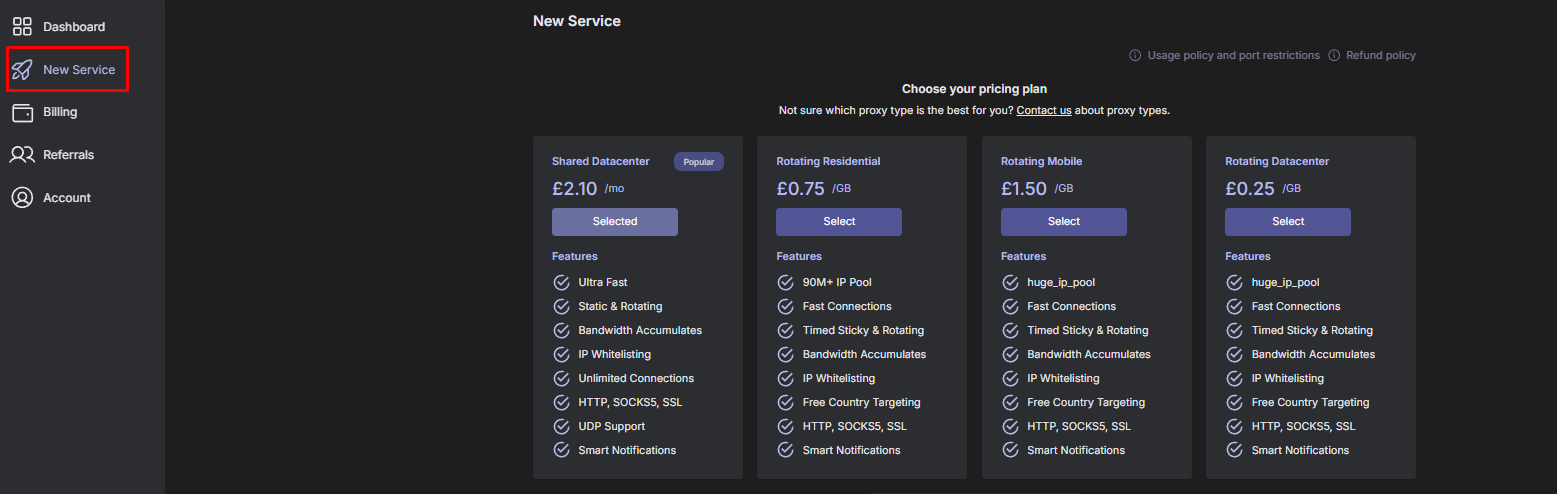 coproxy review - choose your preferred proxy plan