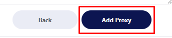 ipfighter proxy manager extension - select add proxy