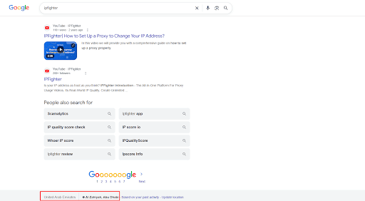 iproyal review - Check on the Google search bar