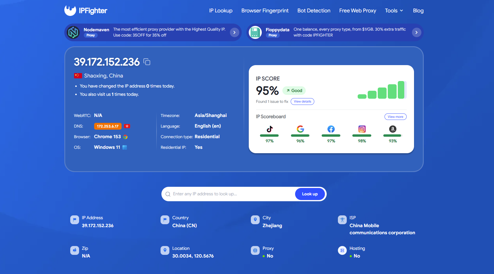 chinese proxy - quickly check proxies