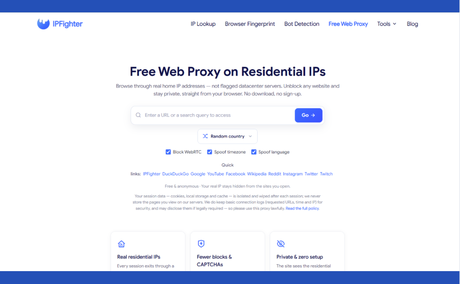 chinese proxy - free web proxy tool