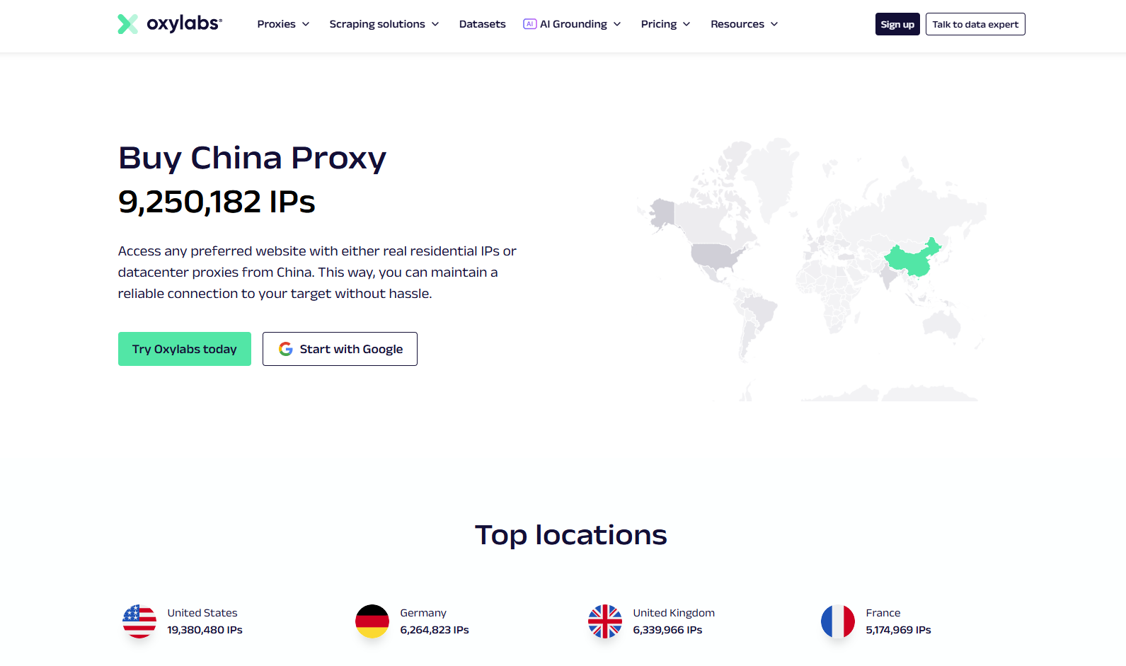 chinese proxy - oxylabs