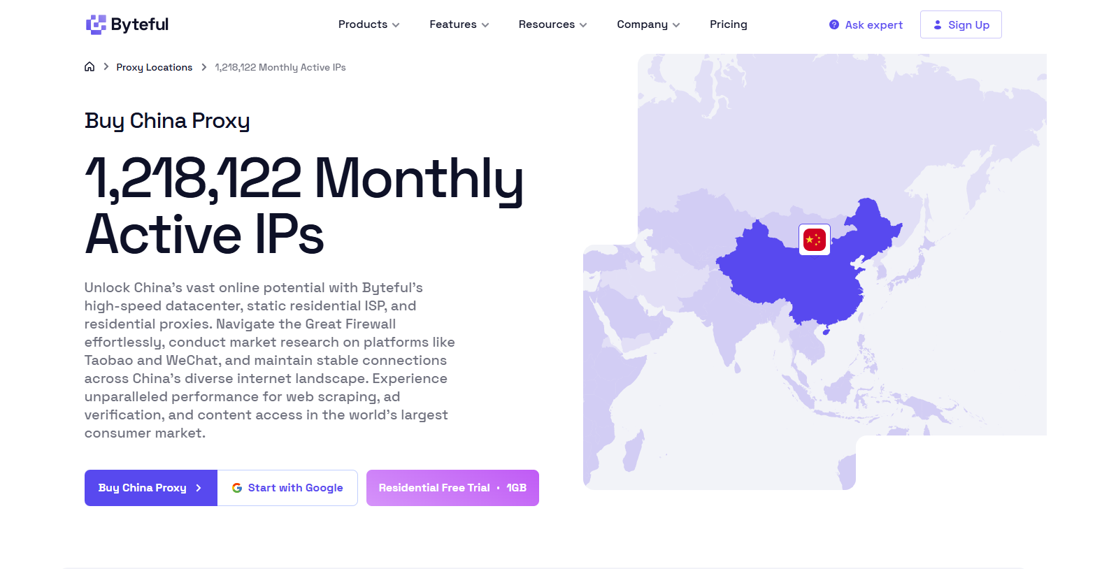 chinese proxy - byteful