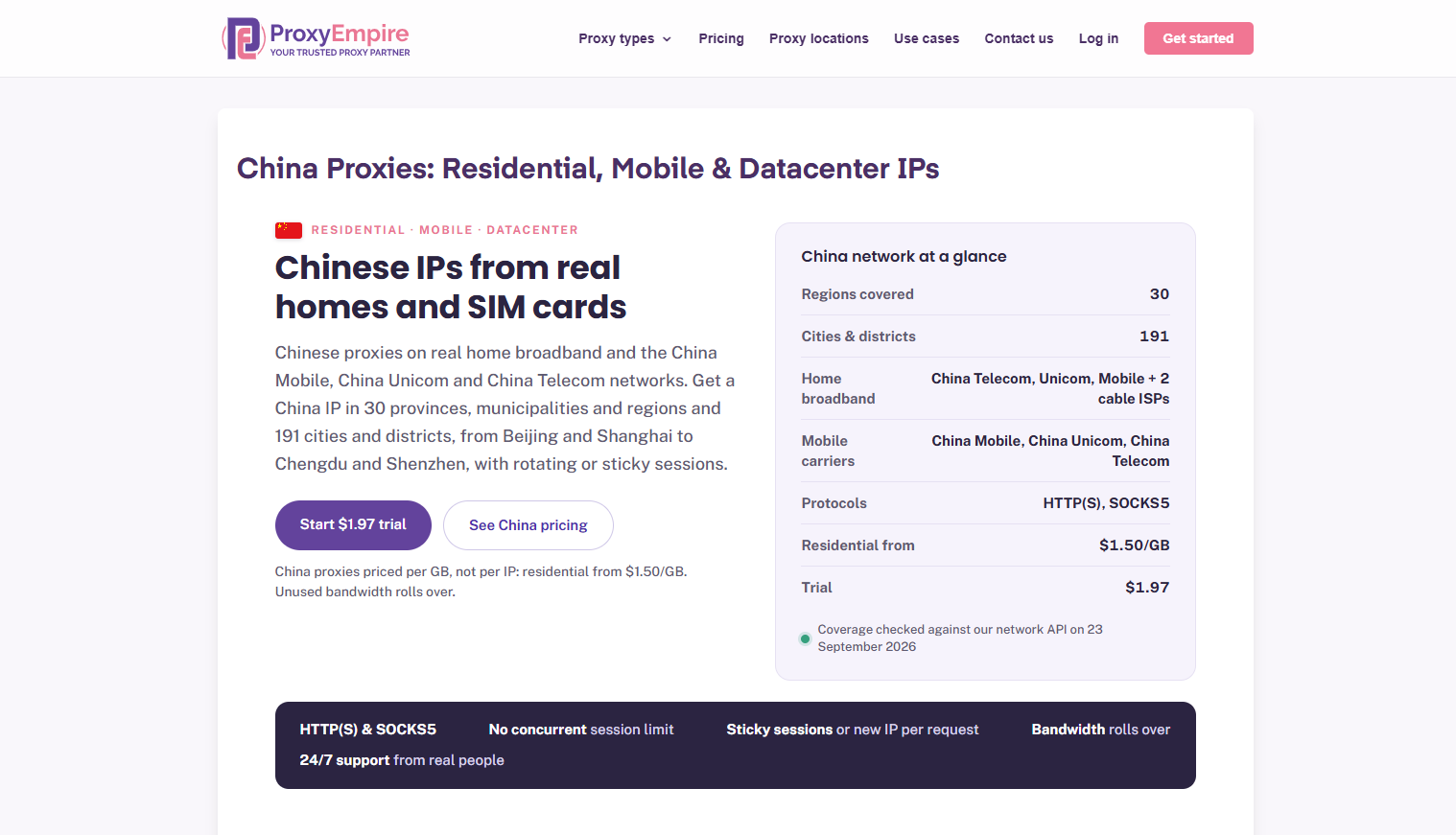 chinese proxy - proxyempire