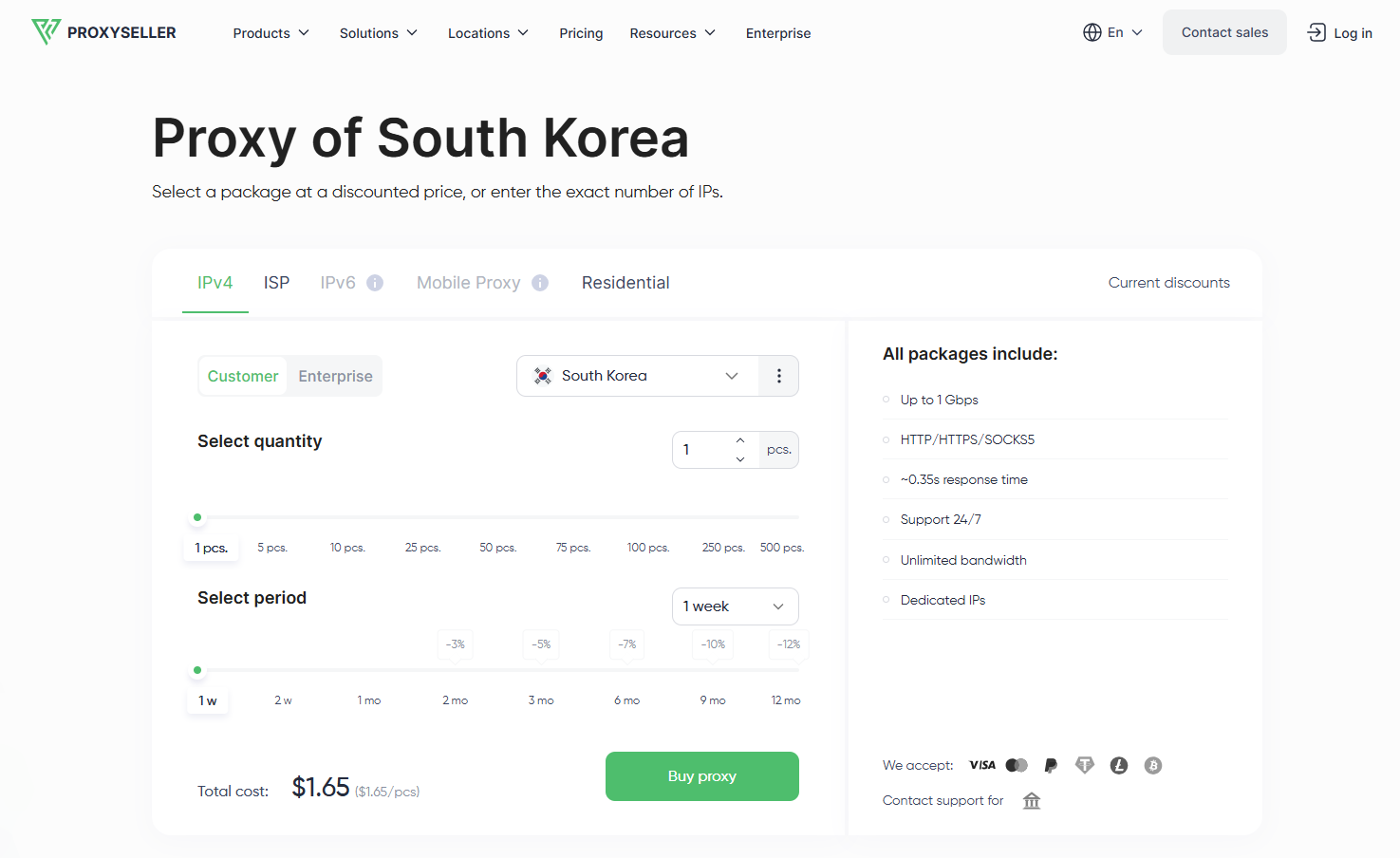 korean proxy service - proxy-seller