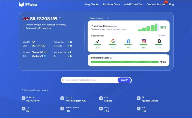 best residential proxy providers in 2026 - Check IP on IPFighter