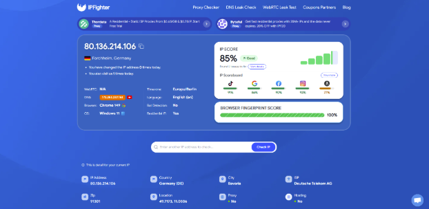 best residential proxy providers in 2026 - check IP on IPFighter