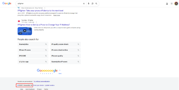 best residential proxy providers in 2026 - check on the Google search bar