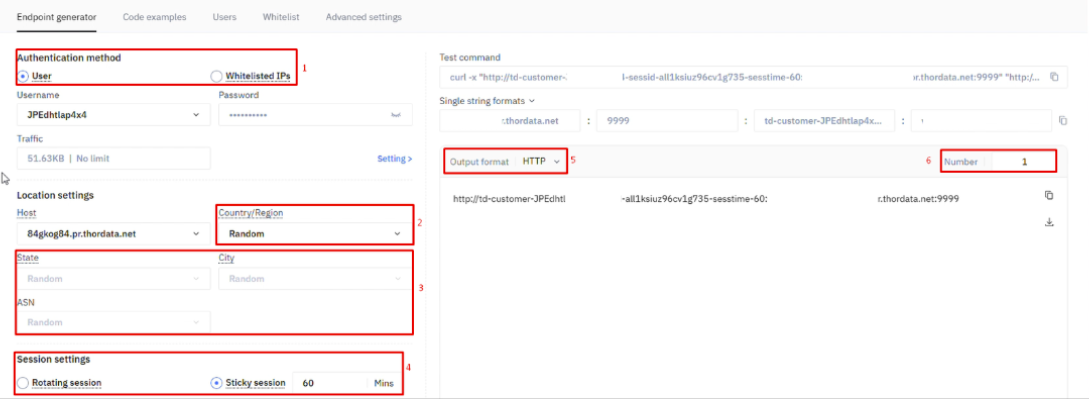 thordata review - configure your proxy