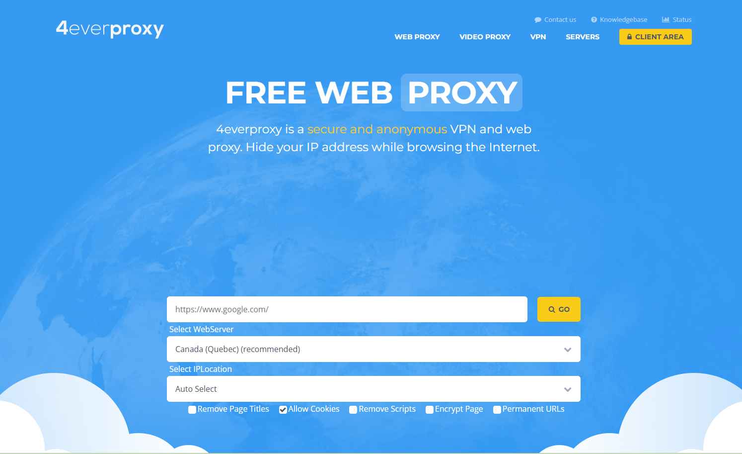 best free proxy sites - free web proxy on 4everproxy