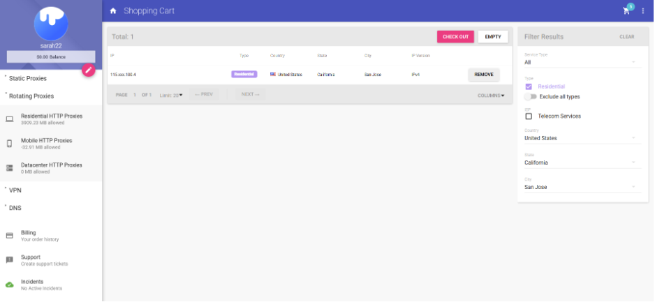 anonymous proxies review - purchase a proxy plan