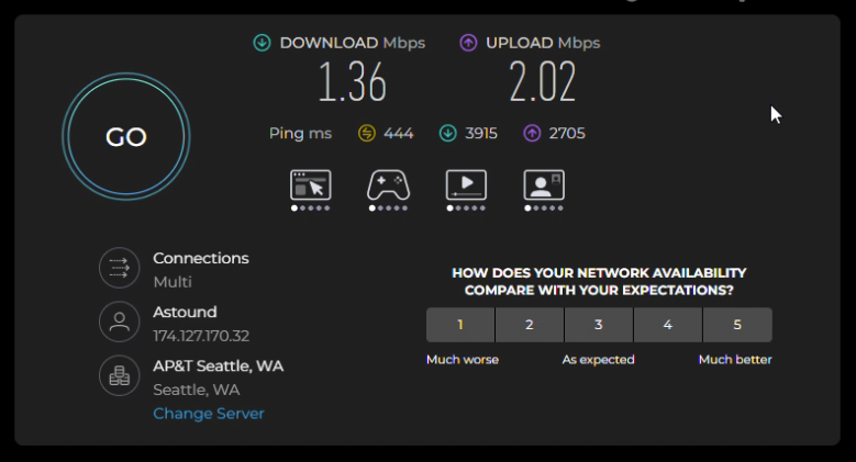 proxy001 review - check proxy on speedtest