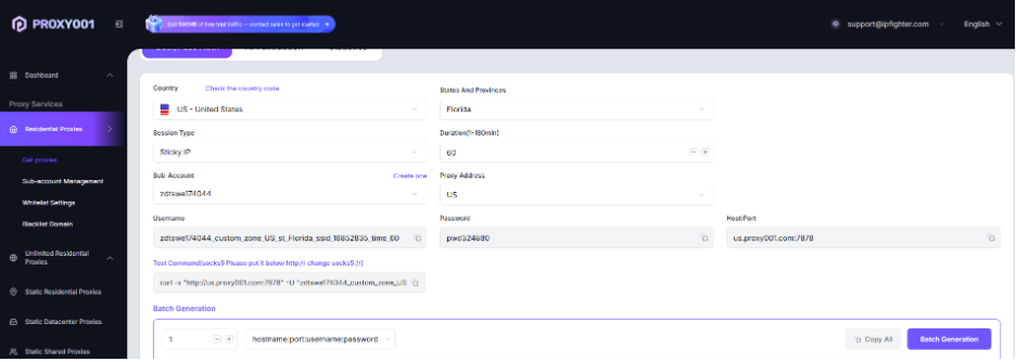 proxy001 review - configure your proxy