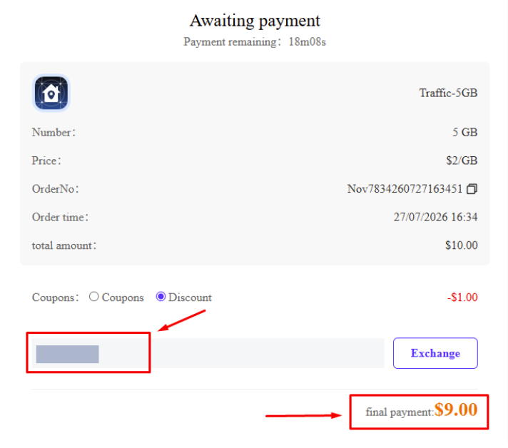 novproxy review - purchase a proxy plan