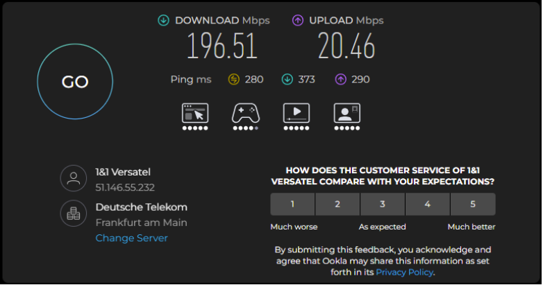 best isp proxy providers - check proxy on speedtest