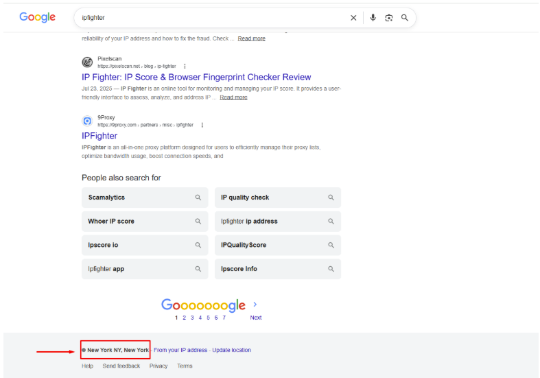 best isp proxy providers - check on the google search bar