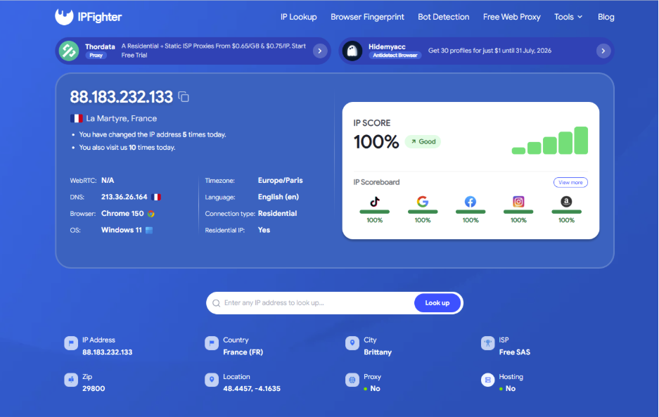 How to improve your IP score