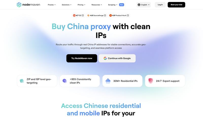 chinese proxy - nodemaven