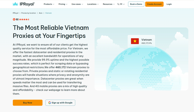 proxy vietnam - iproyal
