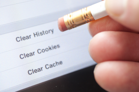 before we continue press - clear the website's cookies and cache