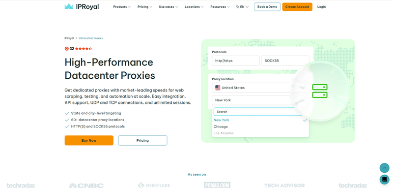 datacenter proxy - iproyal